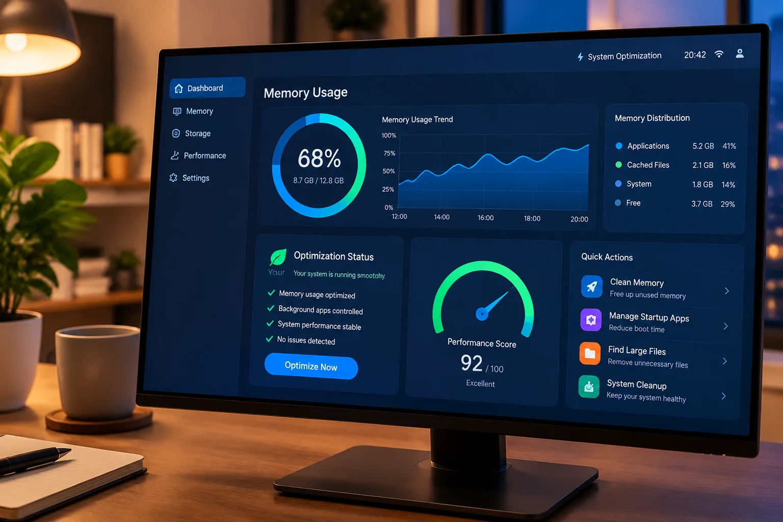Microsoft PC Manager AI Screenshot
